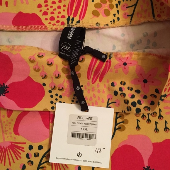 Agnes & Dora Pixie Pants in Full Bloom - Size XXL - Picture 5 of 6